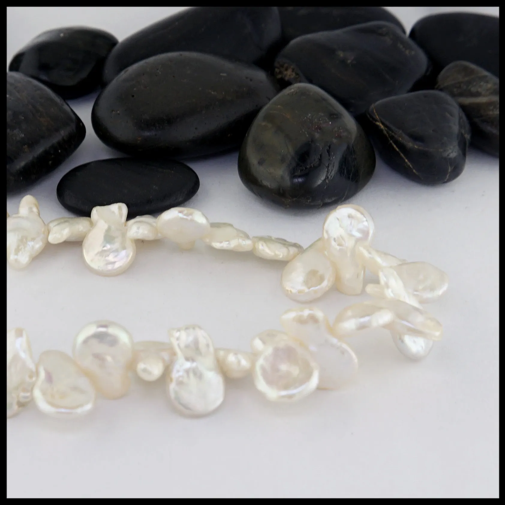 Teardrop Pearl Necklace