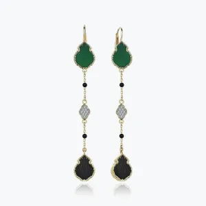 Tesir Kiswa Gold Earrings