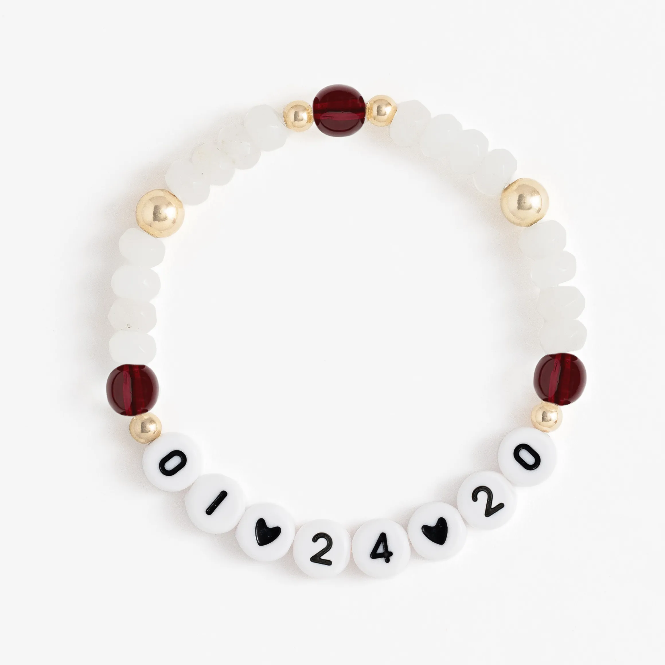 The January Bracelet (Garnet)