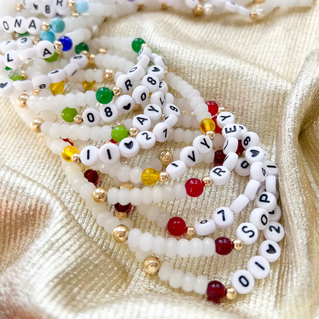 The January Bracelet (Garnet)