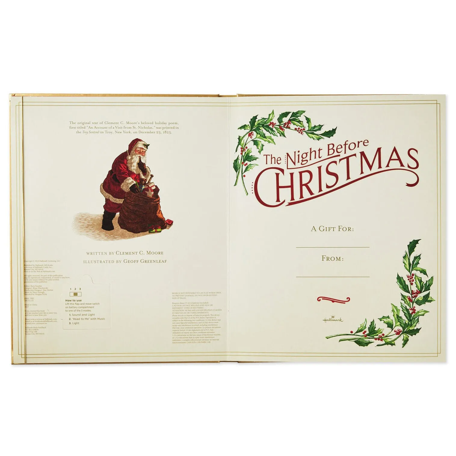 The Night Before Christmas Pop Up Book