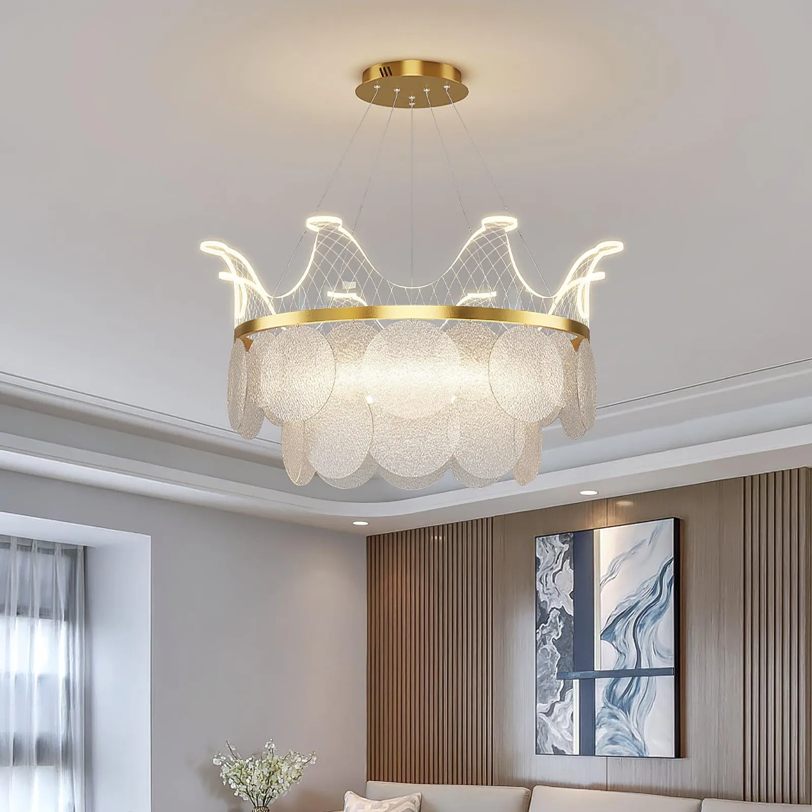 Vassar Crown Chandelier