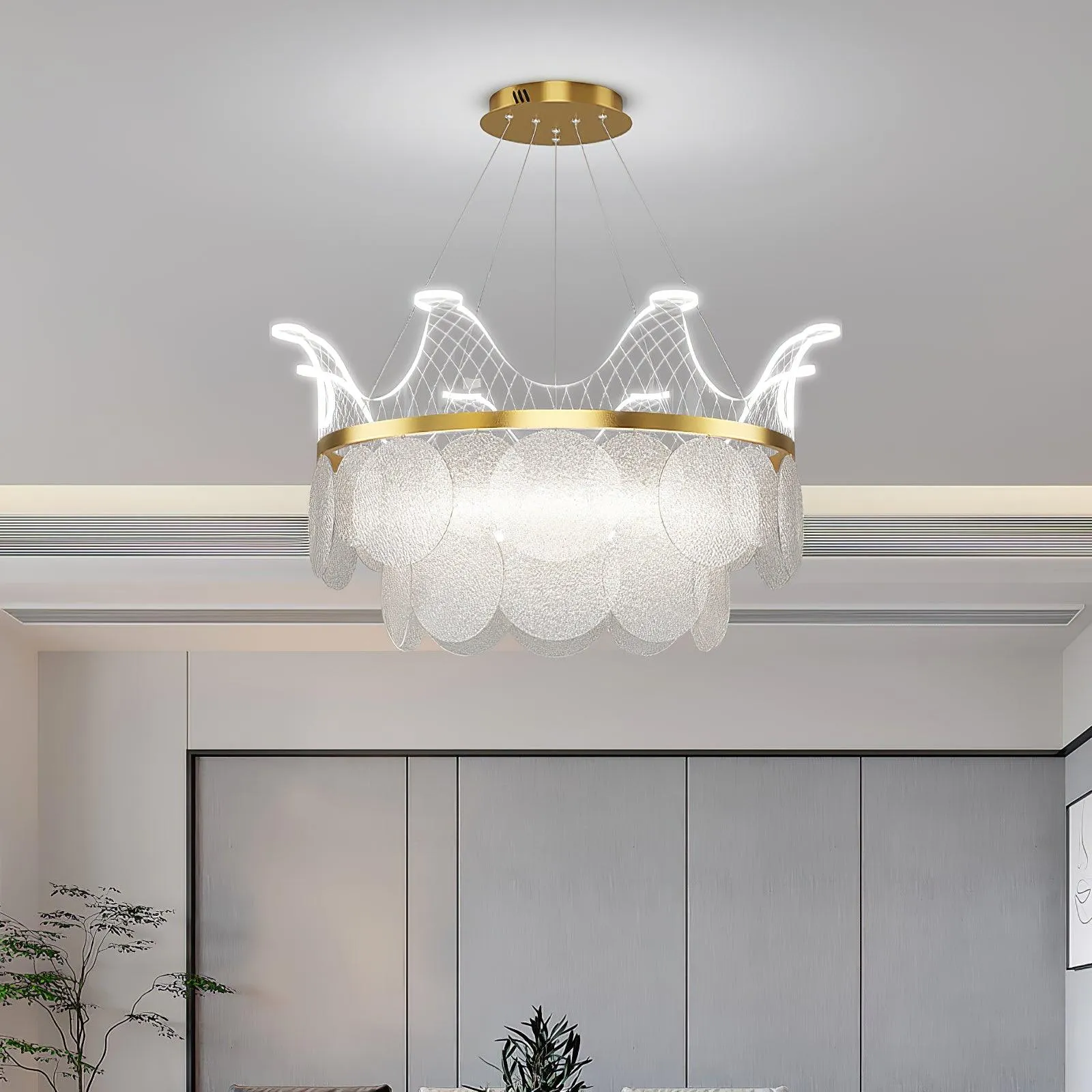 Vassar Crown Chandelier