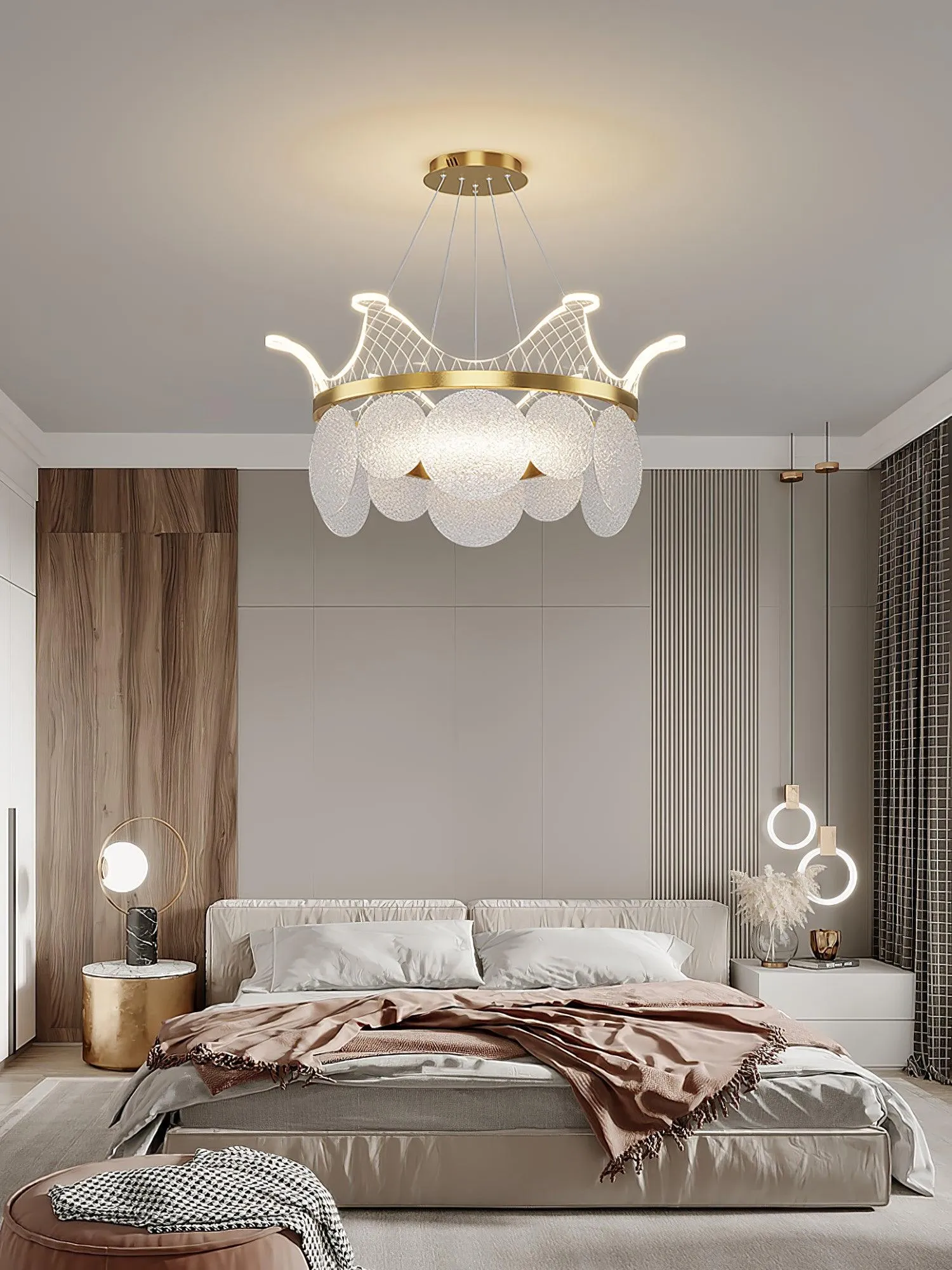 Vassar Crown Chandelier