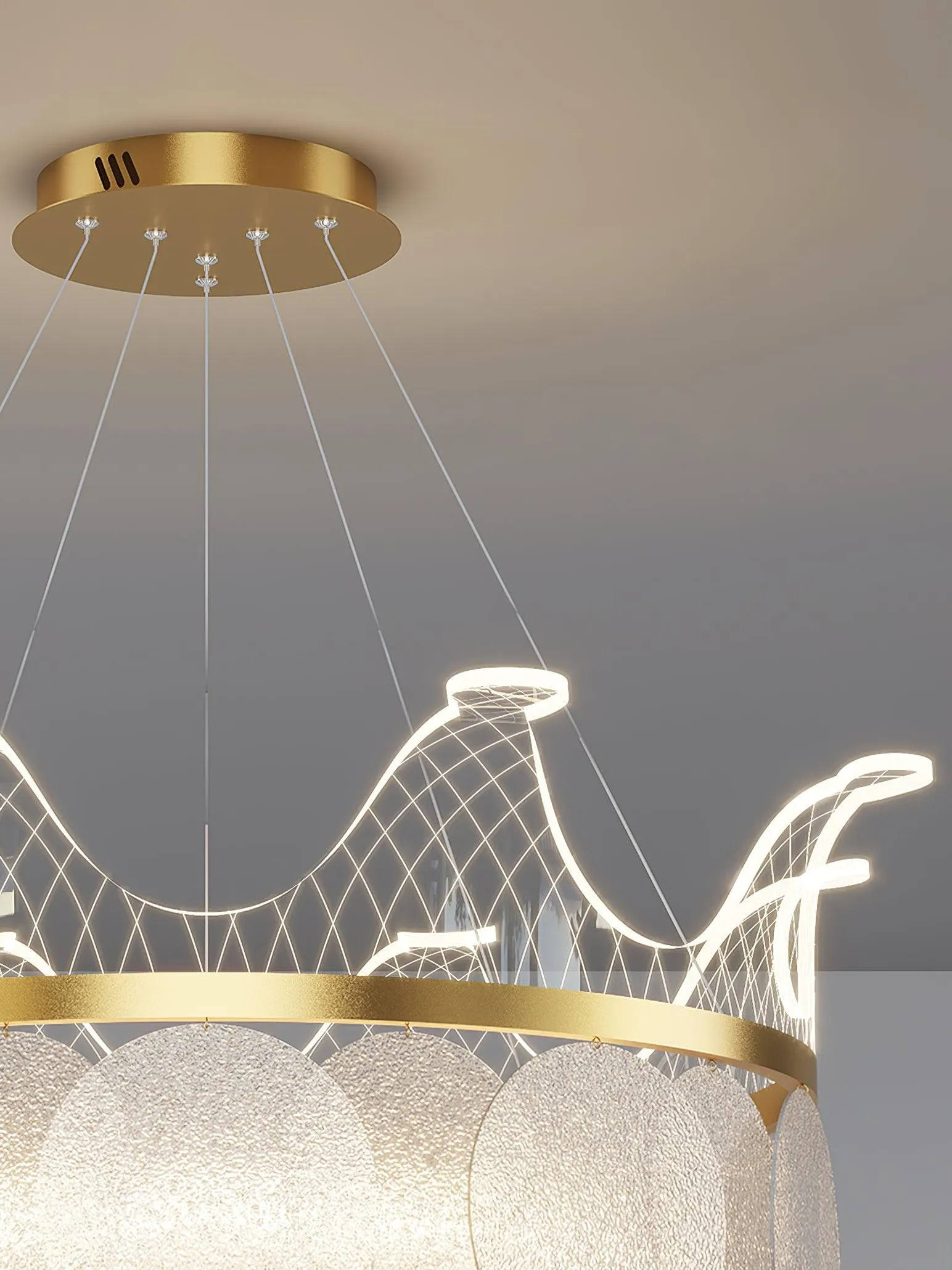 Vassar Crown Chandelier