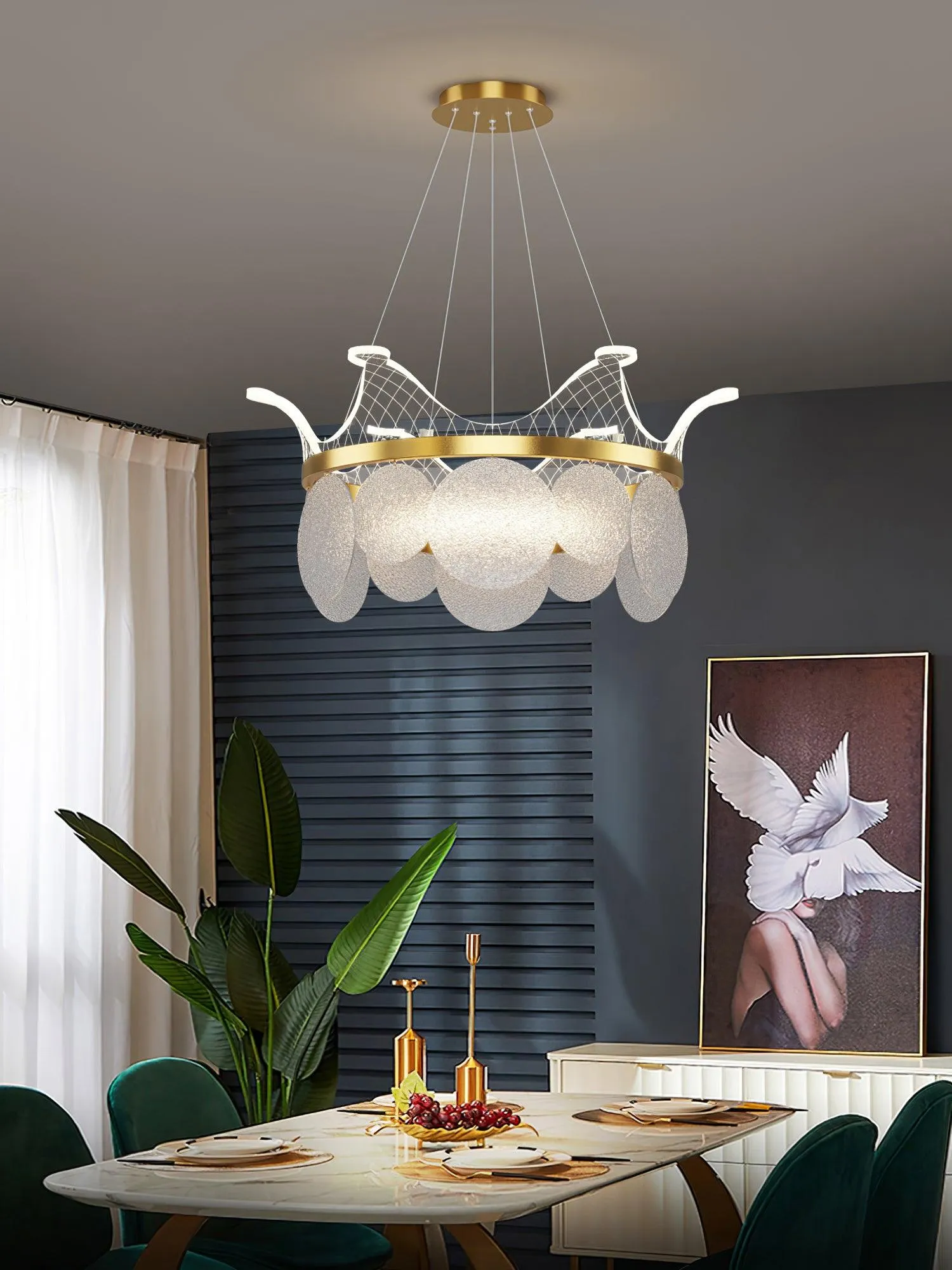 Vassar Crown Chandelier