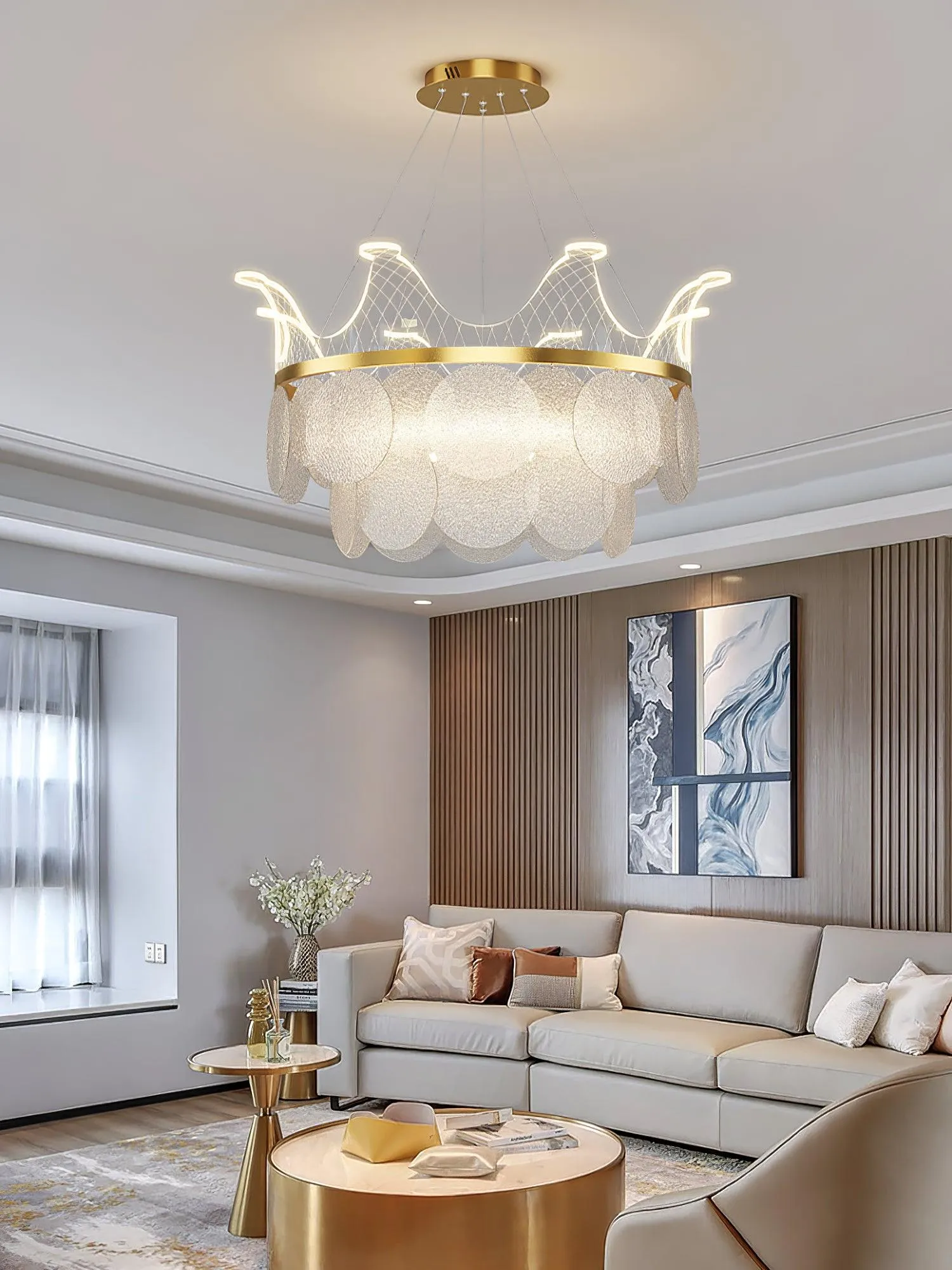 Vassar Crown Chandelier