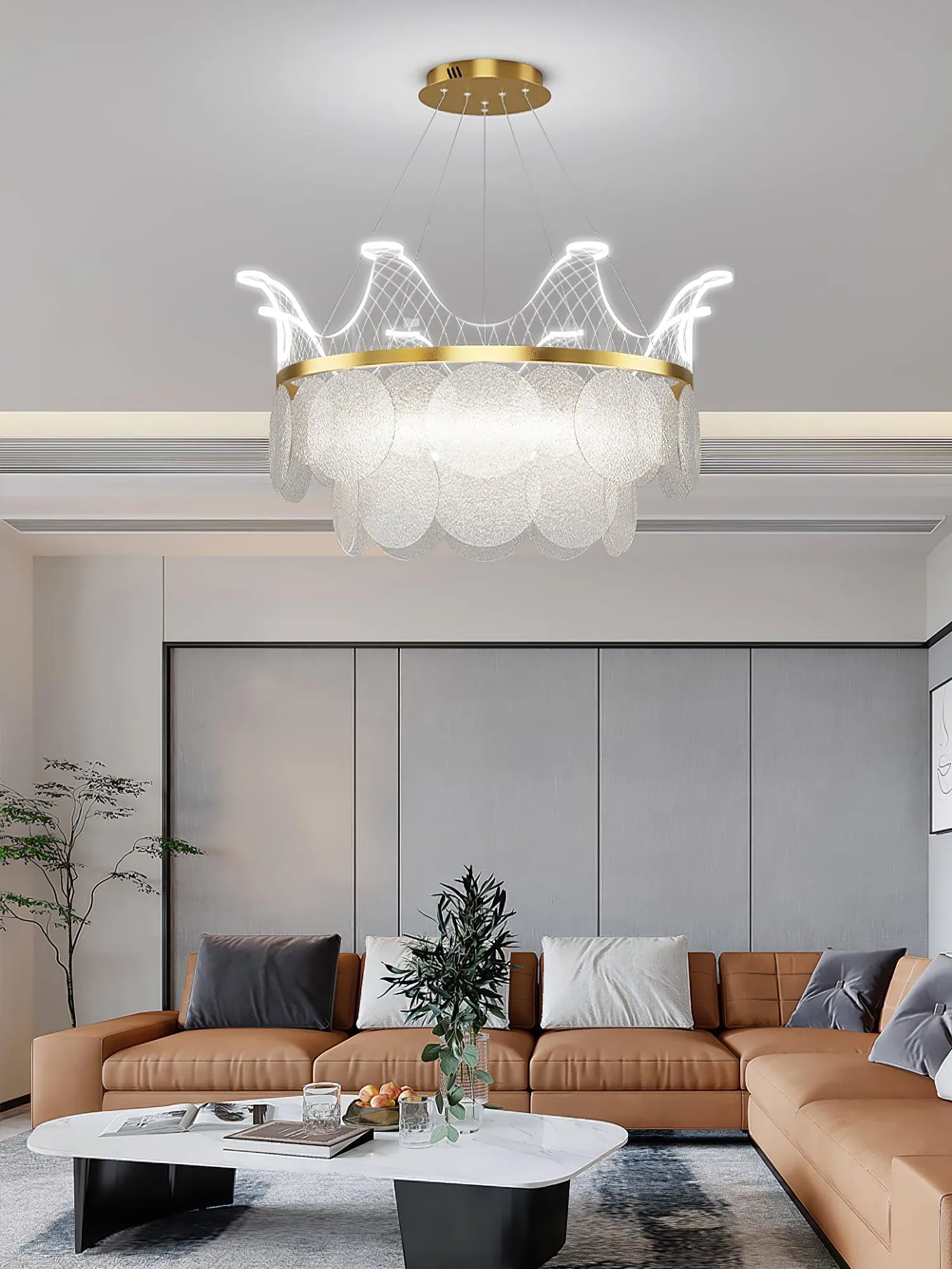 Vassar Crown Chandelier