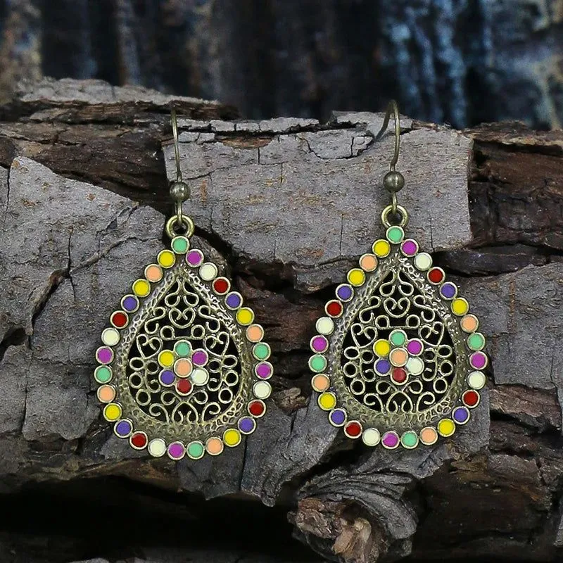 VividPetals Earrings Collection