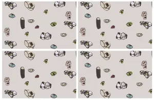 Waterproof Placemats <br/> Gemstones