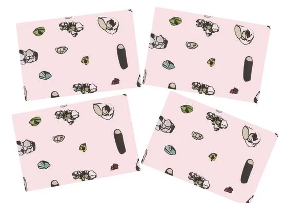 Waterproof Placemats <br/> Gemstones