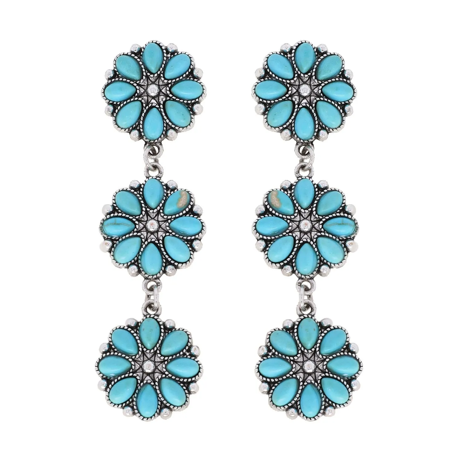 Western Petals Earrings