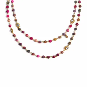 Wrap - 6mm Lux Pink Jasper